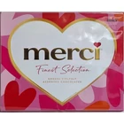 Kép 1/2 - Merci Tej- és Étcsokoládés Válogatás Szív Desing 250g