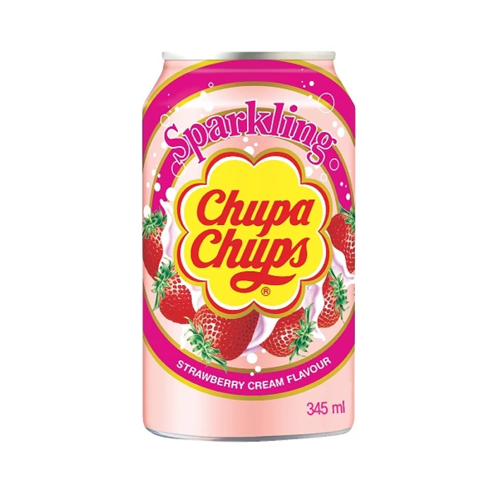 Chupa Chups Eper és Krém 345ml