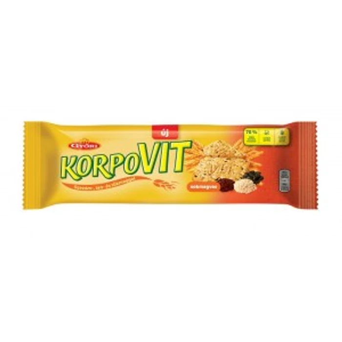 Győri Korpovit Ropogós Keksz Sokmagvas 174g