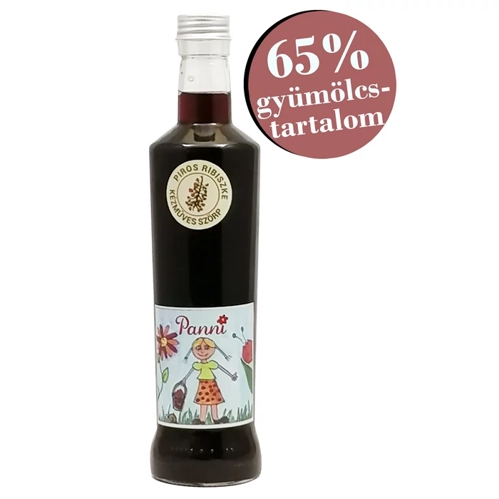 Prémium Panni Kézműves Piros Ribszke Szörp 500ml 