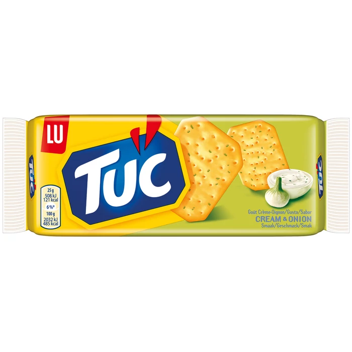TUC kréker hagymás-tejfölös 100g TUC kréker hagymás-tejfölös 100g