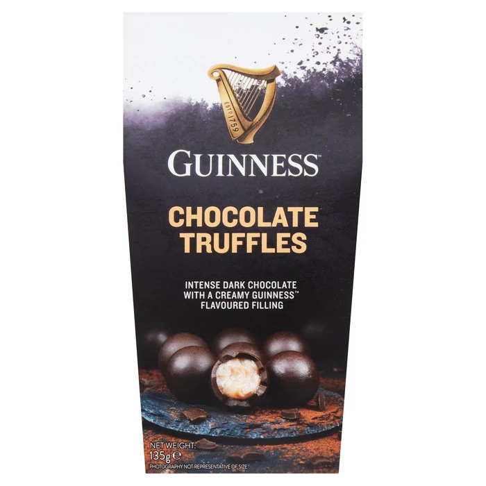 Guinness Étcsokoládés Truffles Golyók 135g(2025.11.hó szav. idő) Guinness Étcsokoládés Truffles Golyók 135g(2025.11.hó szav. idő)