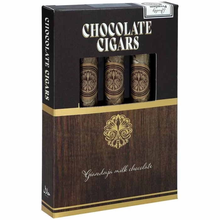 Becky's Gentleman Tejcsokoládé Szivarok Gianduja Krémmel és Vanília Ízzel 75g