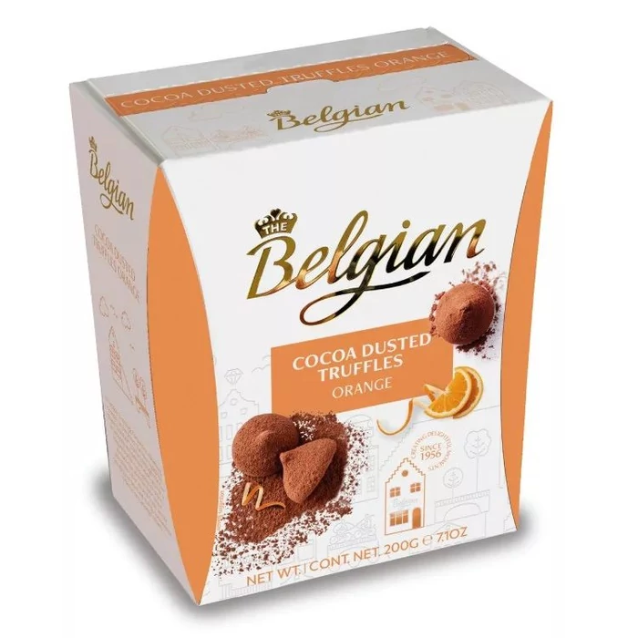 Belgian Trüffel Orange 200g Belgian Trüffel Orange 200g