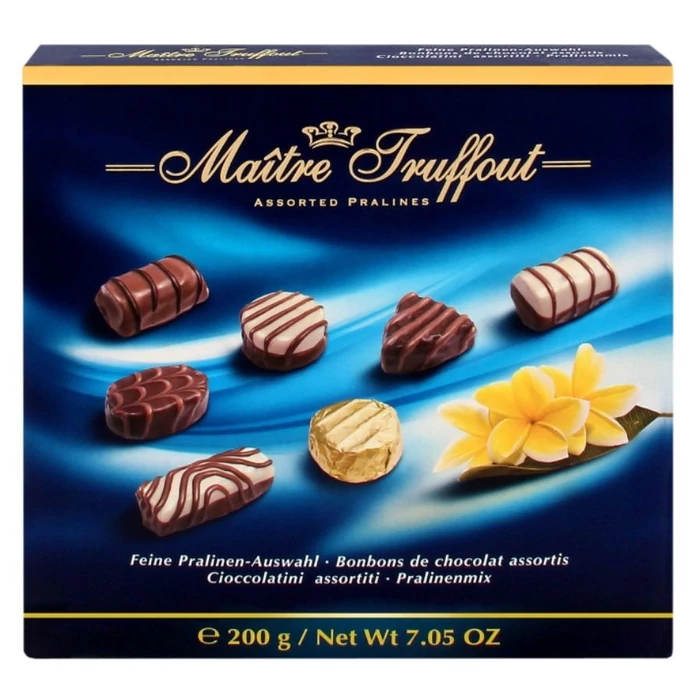 Maitre Truffout Praliné Válogatás Blue 200g Maitre Truffout Praliné Válogatás Blue 200g