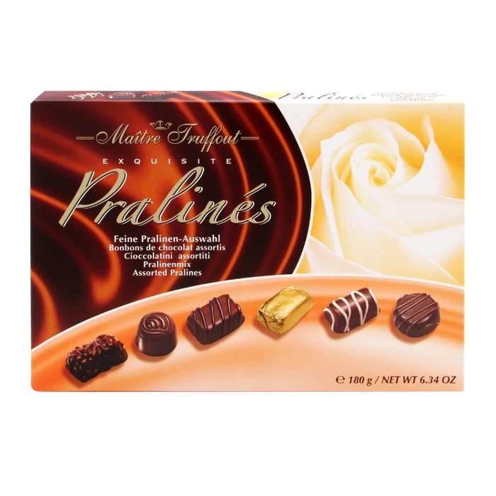 Maitre Exquisite  Válogatás Praliné (Barna) 180g Maitre Exquisite  Válogatás Praliné (Barna) 180g