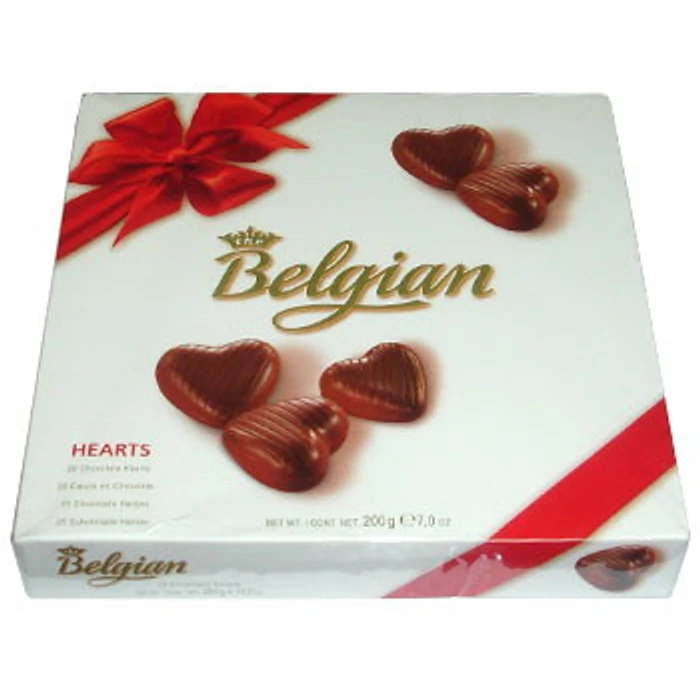 Belgian Hearts Hazelnut Desszert 200g Belgian Hearts Hazelnut Desszert 200g