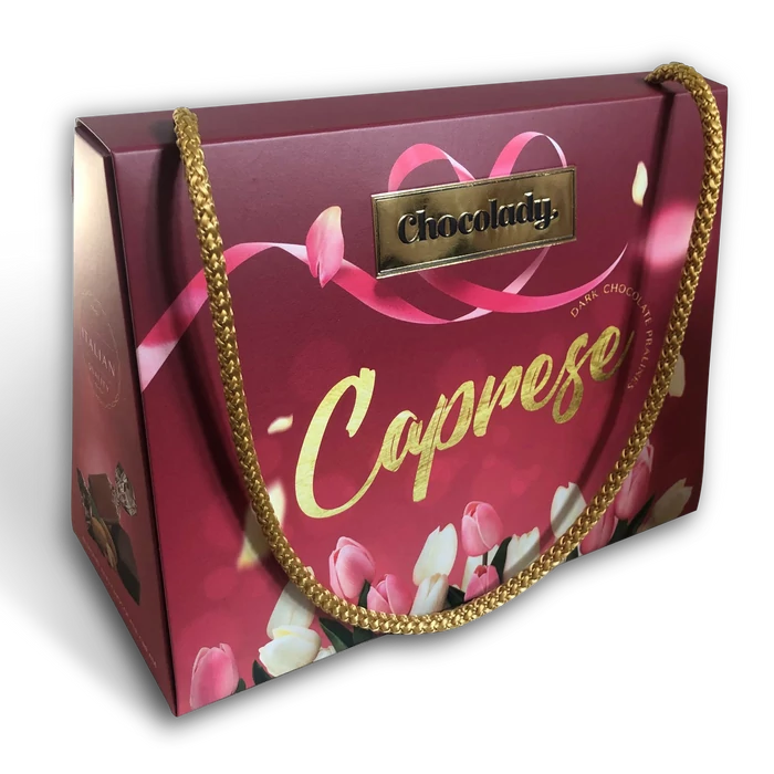 Chocolady Olasz Étcsokoládé Praliné Mandulás Csokoládékrémmel töltve 170g Chocolady Olasz Étcsokoládé Praliné Mandulás Csokoládékrémmel töltve 170g