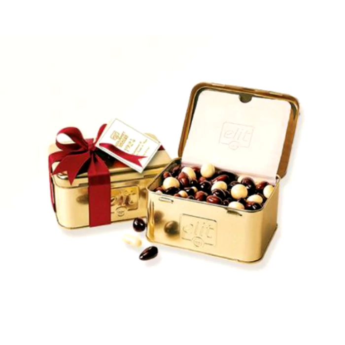 Elit Gourmet Dragee Chocolate Fruits & Nuts arany 250g Elit Gourmet Dragee Chocolate Fruits & Nuts arany 250g