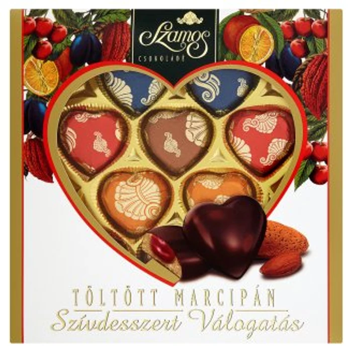 Szamos Szívdesszert Válogatás 130g  Szamos Szívdesszert Válogatás 130g