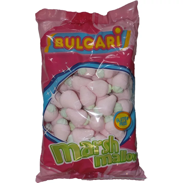 Bulgari marsh mallow eper töltött pillecukor 1000g 