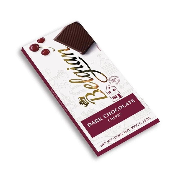 Belgian Cherry Étcsokoládé 100g