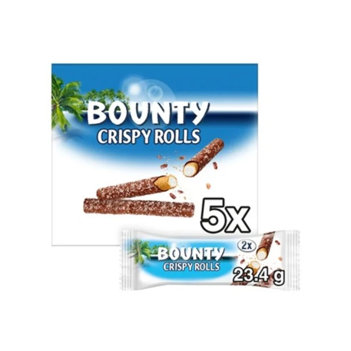 Bounty Crispy Rolls Multipack 117g