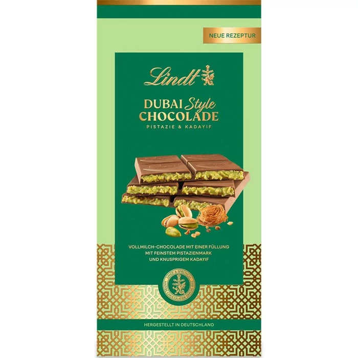 Lindt Dubai Style Csokoládé 145g Lindt Dubai Style Csokoládé 145g