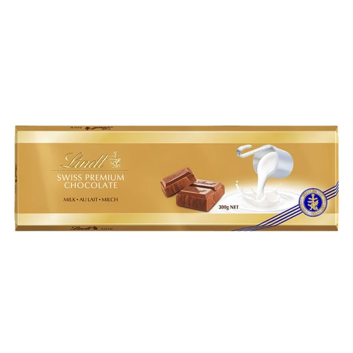 Lindt Swiss Prémium Tejcsokoládé 300g