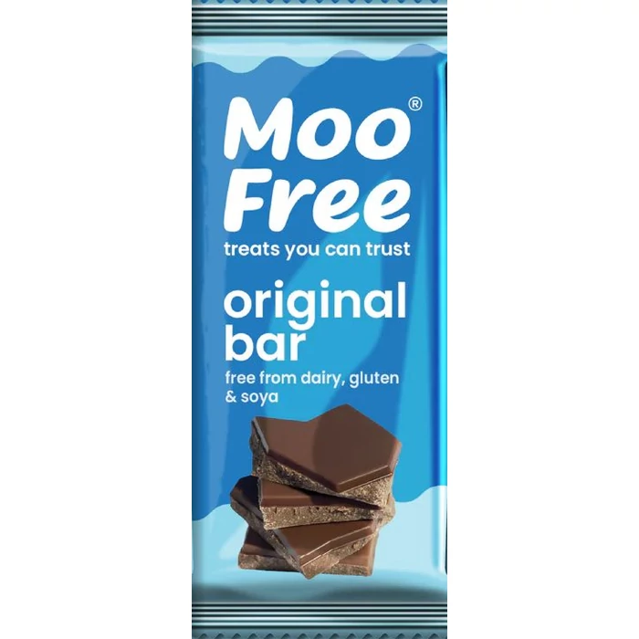 Moo Free Tej- és Gluténmentes Vegán Original Csokoládé Táblal 80g