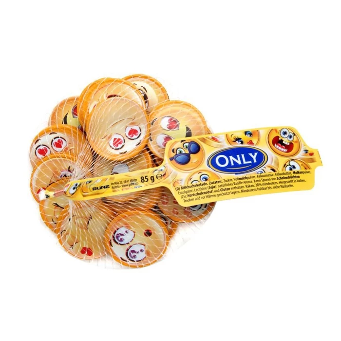 Only Tejcsokoládé Emojis 85g Only Tejcsokoládé Emojis 85g