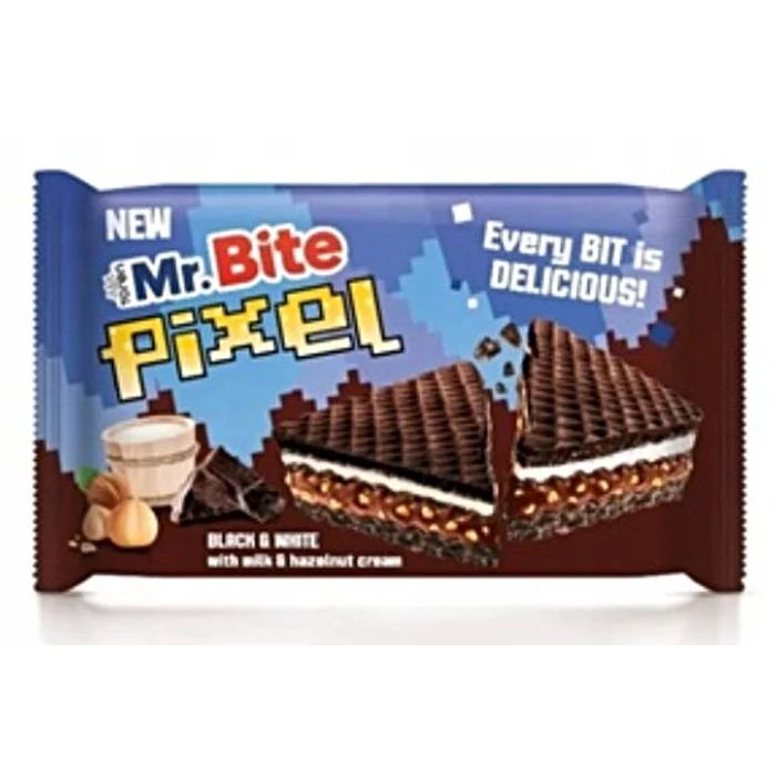 Mr.Bite Pixel Black&White Mogyorós 30g