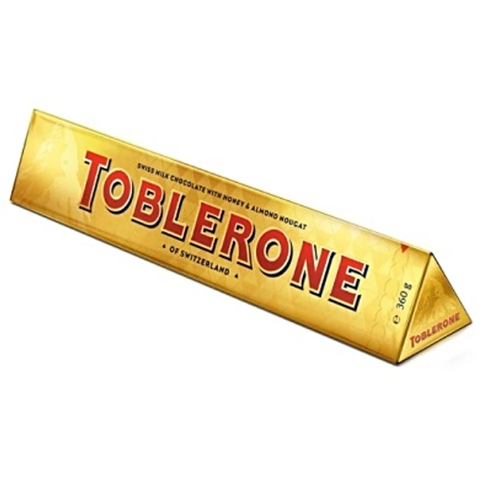 Toblerone Tejcsokoládé Mézzel és Mandulanugáttal 360g