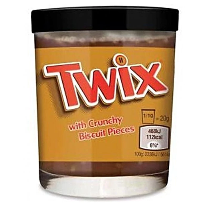 Twix Csokoládés Karamellás Krém Keksz Darabokkal 200g Twix Csokoládés Karamellás Krém Keksz Darabokkal 200g