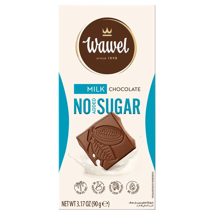 Wawel Diabetikus  Tejcsokoládé Édesítőszerrel 90g
