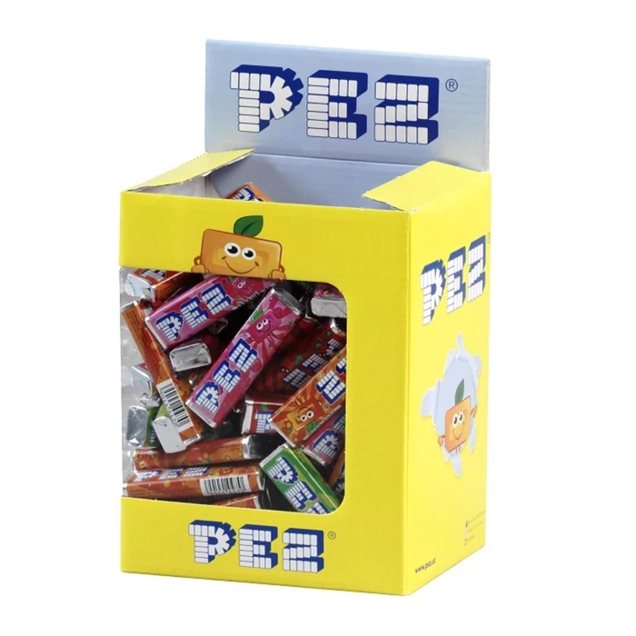 Pez vegyes gyümölcsízű töltetlen keménycukorka  8,5g Pez vegyes gyümölcsízű töltetlen keménycukorka  8,5g