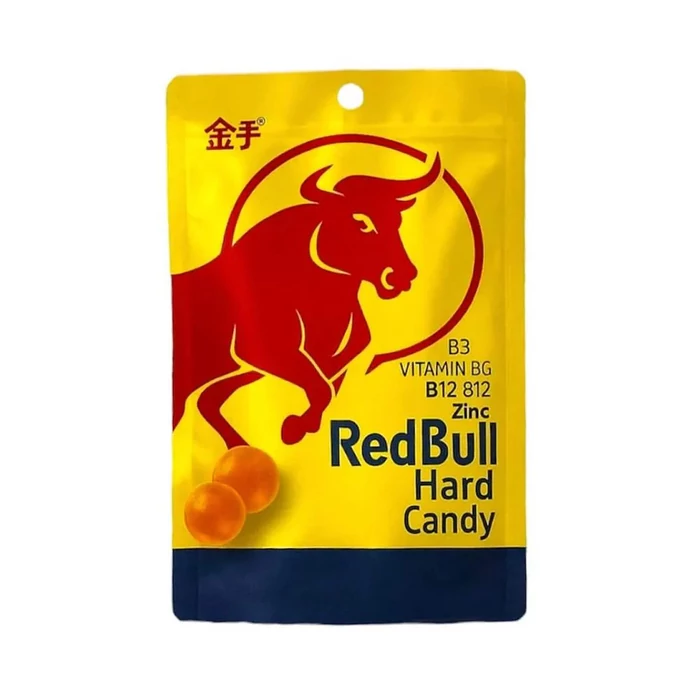 Red Bull Ízű Keménycukorka C Vitaminnal 22g