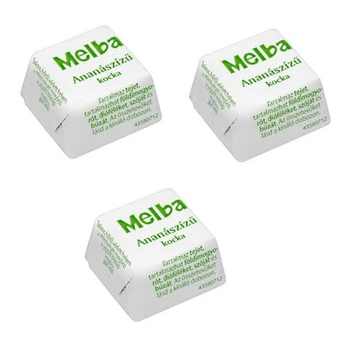 Melba Ananász Ízű Kocka 12,7g (1db)