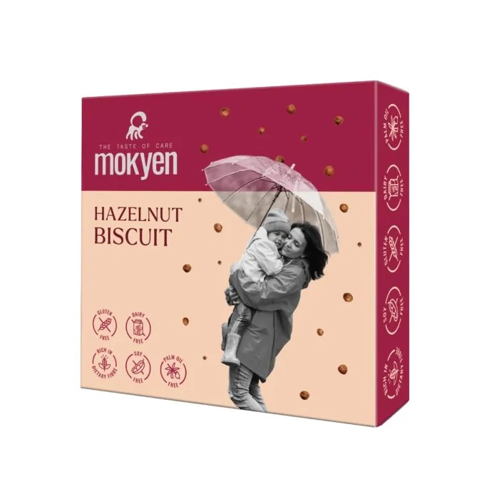 Mokyen Majomkenyér Törökmogyorós Keksz 50g Mokyen Majomkenyér Törökmogyorós Keksz 50g