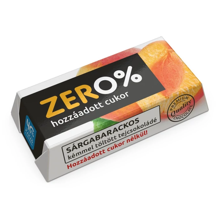  Szerencsi Zéró Narancsos Krémmel Töltött Tejcsokoládé Édesítőszerrel 21g