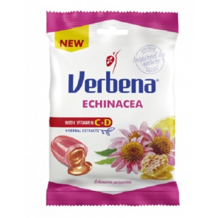 Verbena töltött cukorka  Echinacea 60g