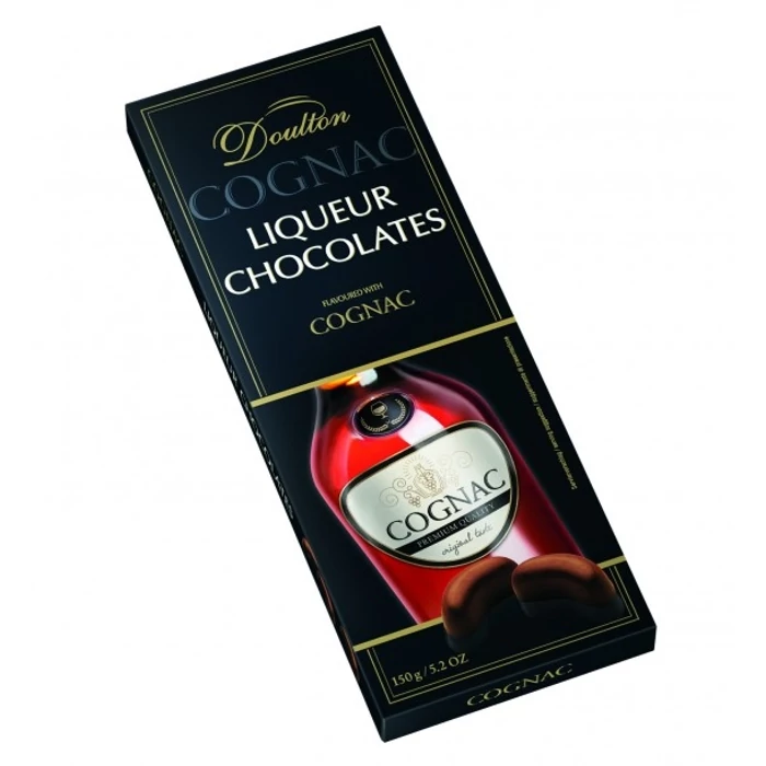 Doulton Brandyvel (Cognac-kal) Töltött Csokoládé Praliné 150g Doulton Brandyvel (Cognac-kal) Töltött Csokoládé Praliné 150g