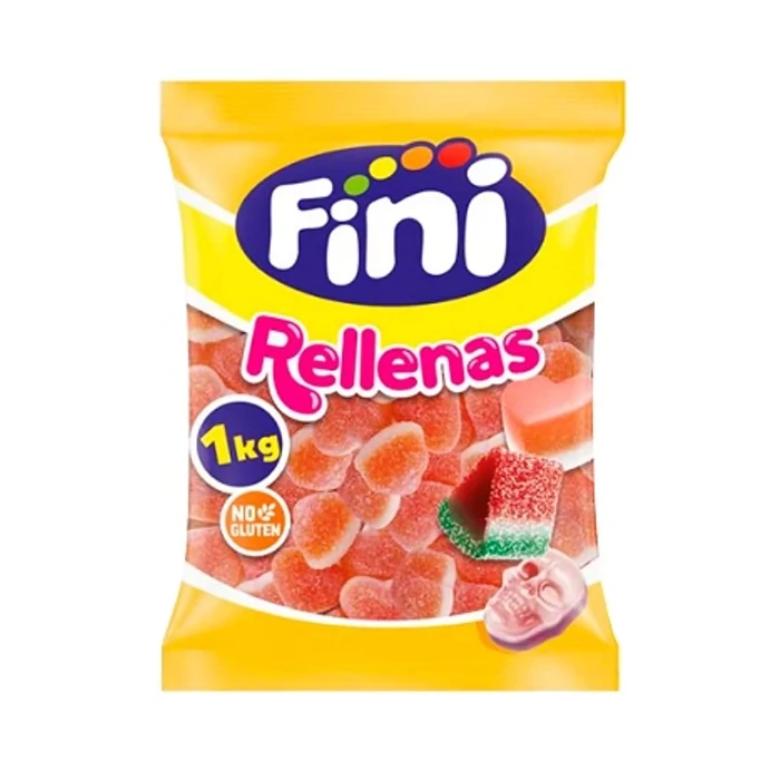 Fini Barac Ízű Szívalakú Gumicukor 1000g