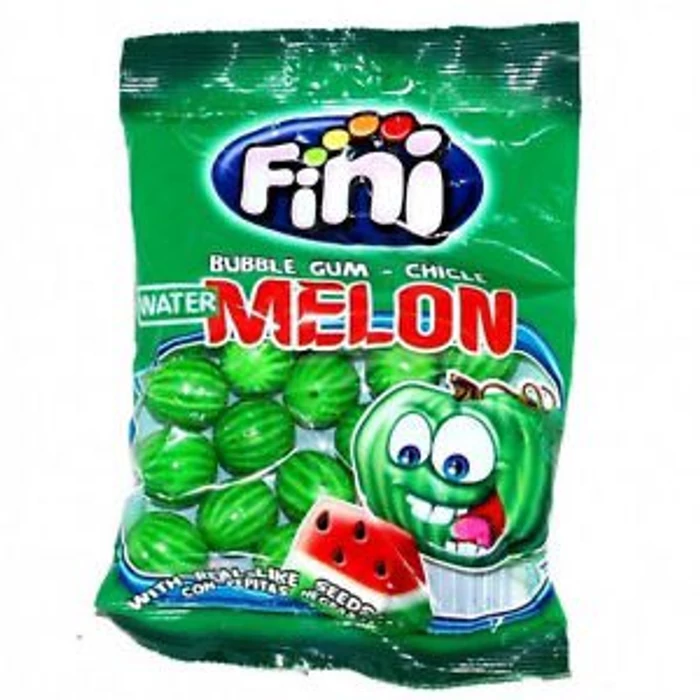 Fini Görögdinnye Ízű Gluténmentes Rágógumi 75g Fini Görögdinnye Ízű Gluténmentes Rágógumi 75g