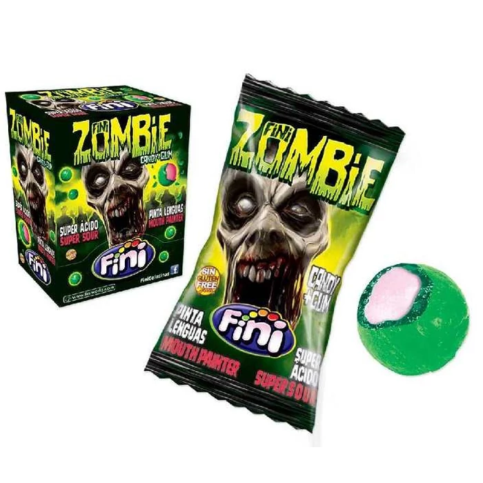 Fini Zombie Savanyú Kemény Cukorka 1000g (200db*5g) Fini Zombie Savanyú Kemény Cukorka 1000g (200db*5g)