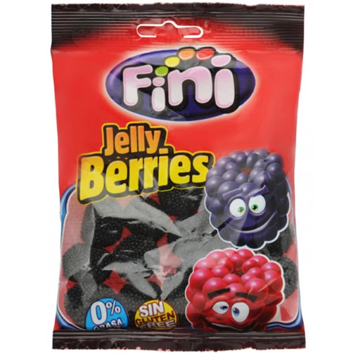 Fini Jelly Berries Gluténmentes Gyümölcs Ízű Gumicukor 75g