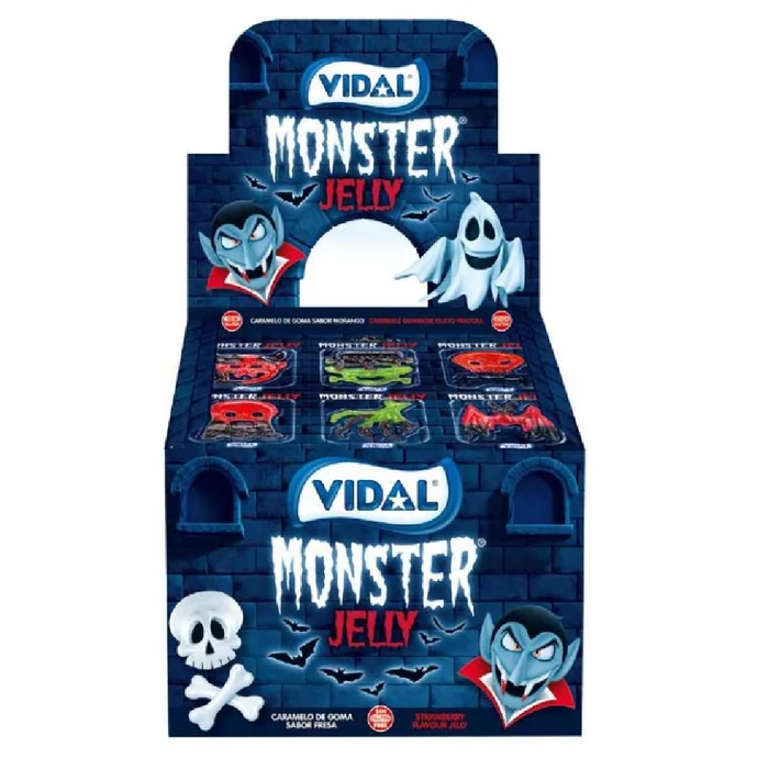 Gyümölcs ízű gumicukor - Monster  726g (11x6 Db-os) Gyümölcs ízű gumicukor - Monster  726g (11x6 Db-os)