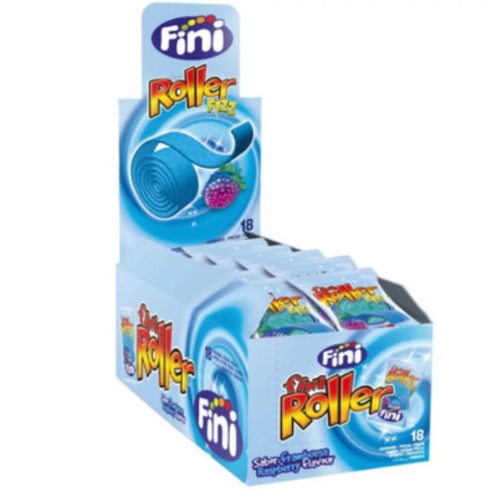 Fini Roller Áfonya gumicukor 360g (18 Db-os) 