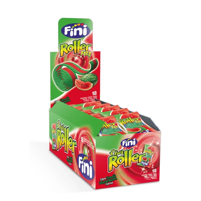 Fini Roller Dinnyés gumicukor 360g (18 Db-os)