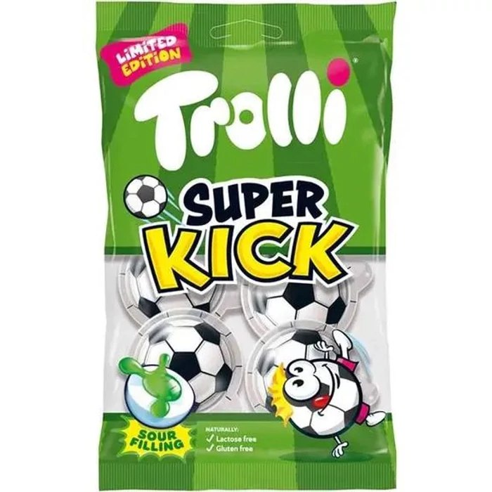 Trolli Focilabda Formájú Gumicukor Savanyú Töltelékkel 75g(4db)