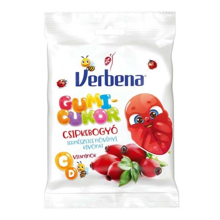 Verbena gumicukor Csipkebogyó 90g