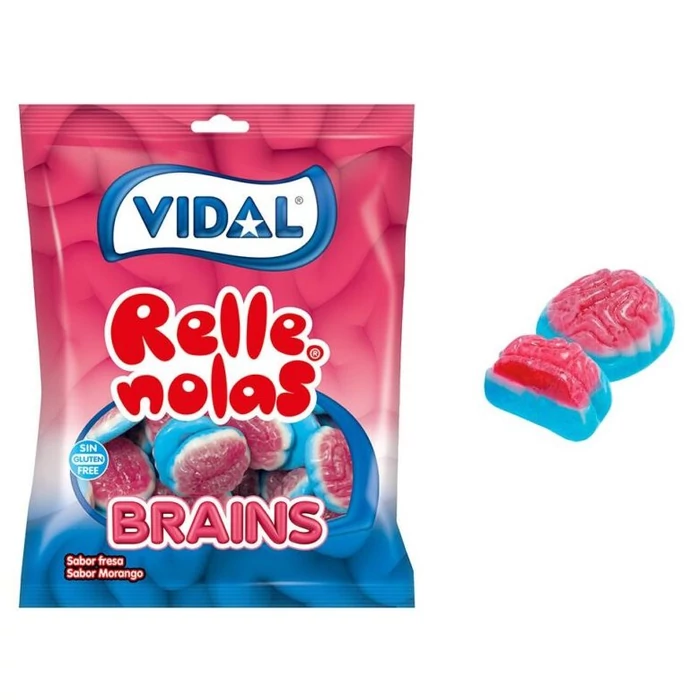 Vidal Töltött Agy Gumicukor 90g