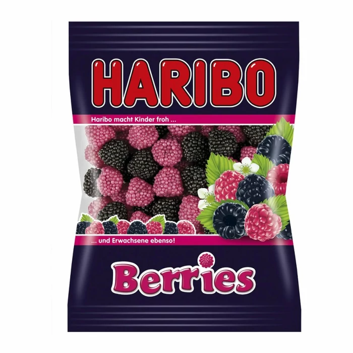 Haribo Szeder-Málna Gumicukor 100g Haribo Szeder-Málna Gumicukor 100g