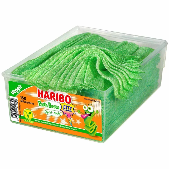 Haribo Vegan Savanyú Alma Szíj 1125g(150db)