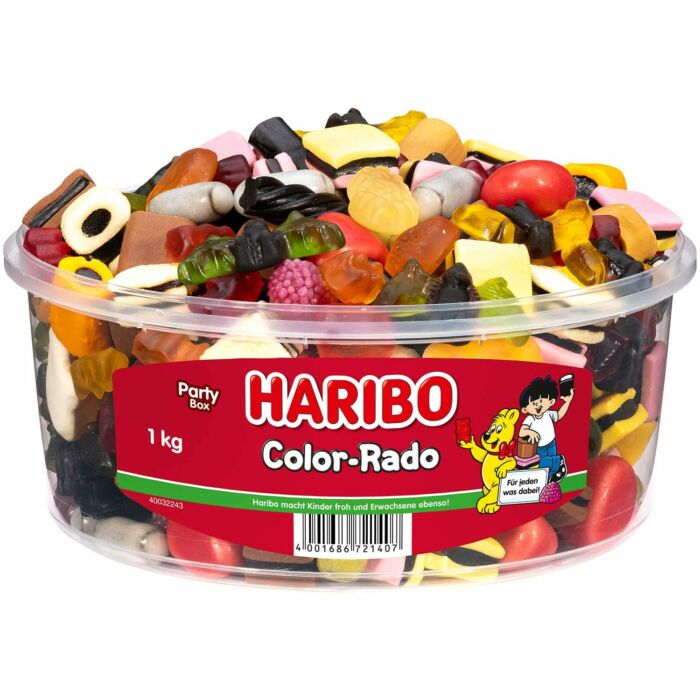 Haribo  Color Rado Tégely 1000g