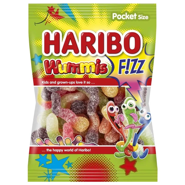 Haribo Savanyú Cukros Giliszták 100g Haribo Savanyú Cukros Giliszták 100g