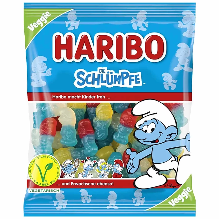 Haribo  Törpök Vegetáriánus Gumicukor 175g Haribo  Törpök Vegetáriánus Gumicukor 175g