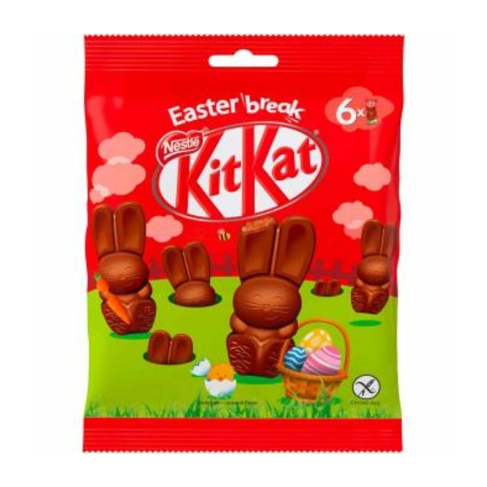 KitKat Mini Tejcsokoládé Nyusziszeletek(6*11g) 66g