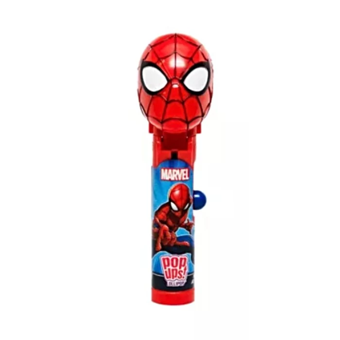 Bip Pop Ups Marvel Pókember  Nyalóka Tartó Nyalókával 10g