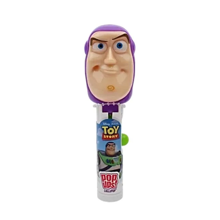 Bip Pop Ups Toy Story  Buzz Lightyear  Nyalóka Tartó Nyalókával 10g